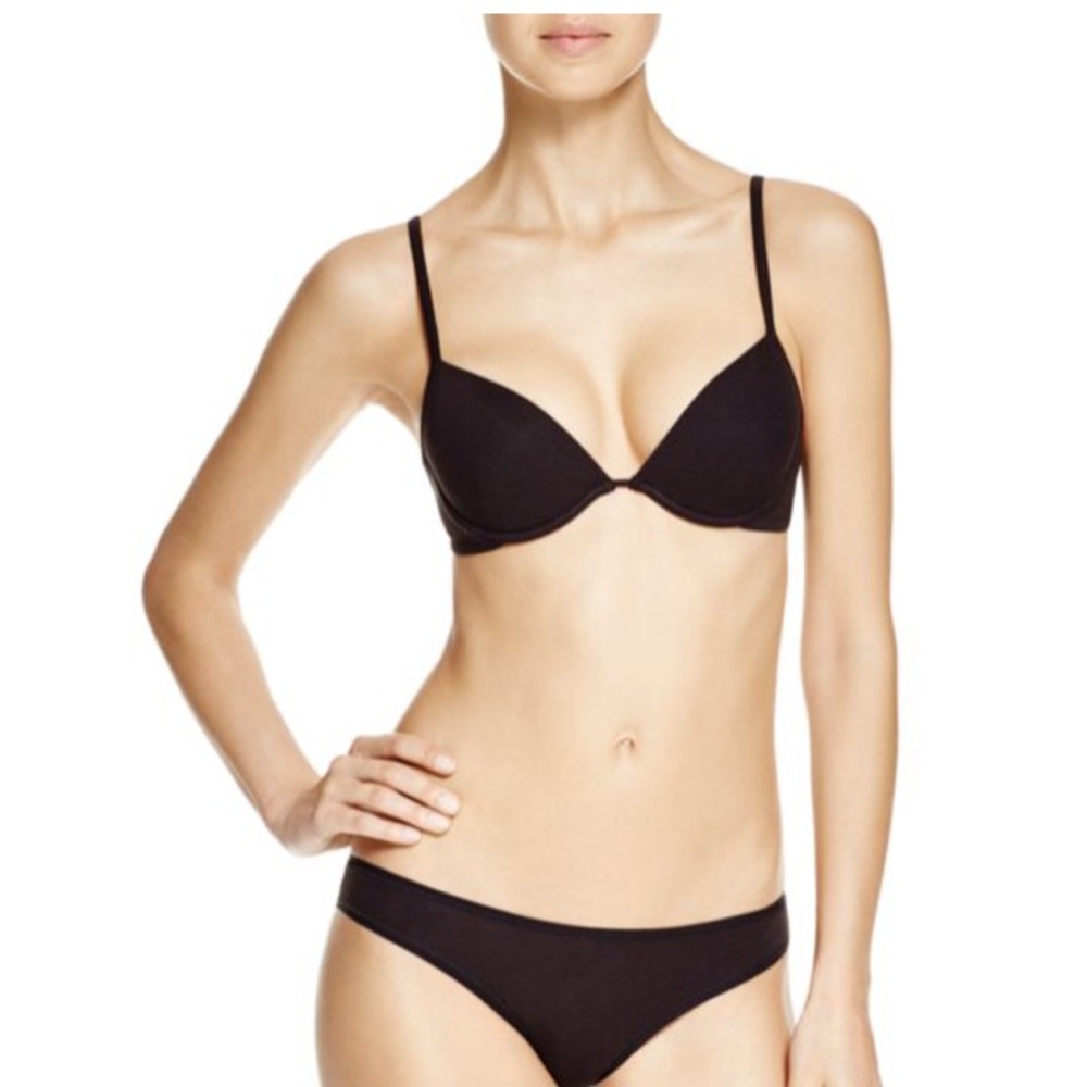 La perla plunge contour bra